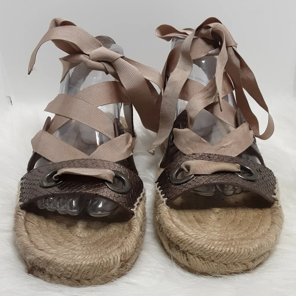 Donald J Pliner Espadrille Sandal Made in Spain.